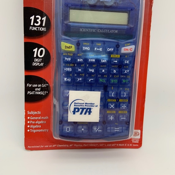 Sharp EL-501WB-BL Scientific Calculator Blue Sealed - Picture 5 of 8